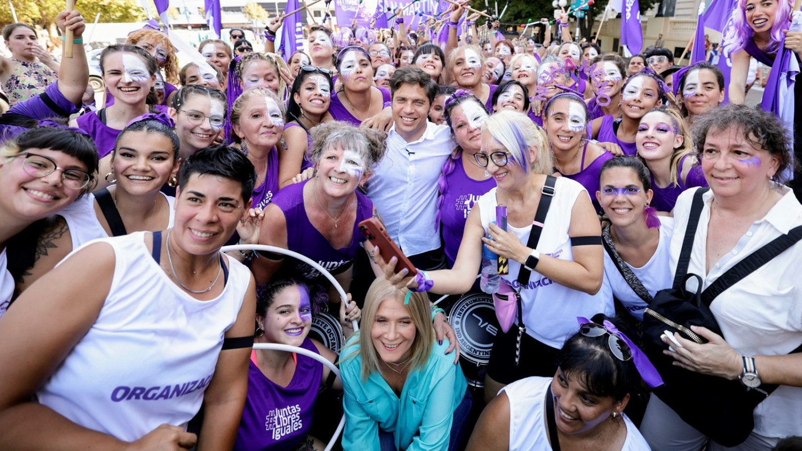 Kicillof participó de la jornada en conmemoración del Día de las Mujeres Trabajadoras
